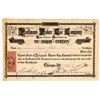 Image 1 : Pullman's Palace Car Company Stock Certificate Signed by Pullman [165278]
