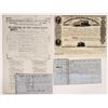 Image 1 : Early Ohio Railroad Stock Certificates and Bonds, 1850s [165794]