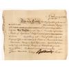 Image 1 : North American Land Co. Stock Signed by Robert Morris, Signer of the Declaration [165282]
