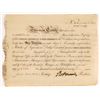 Image 1 : North American Land Co. Stock Signed by Robert Morris, Signer of the Declaration [165283]