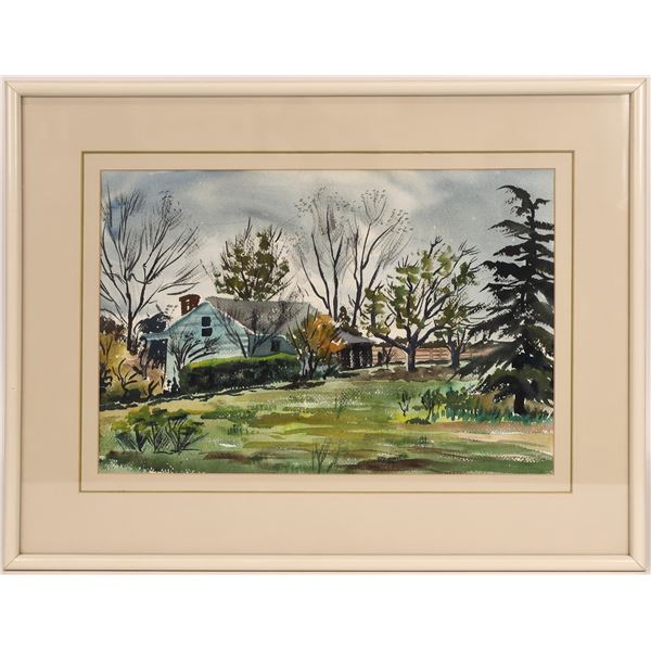 Altadena by Martin Mondras, Watercolor 1946 [167519]