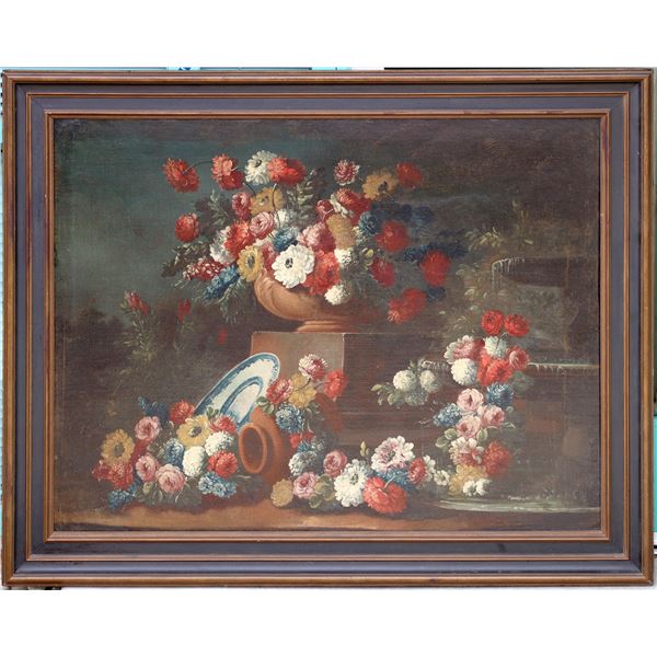 Floral Italian Still Life Framed Painting [168000]