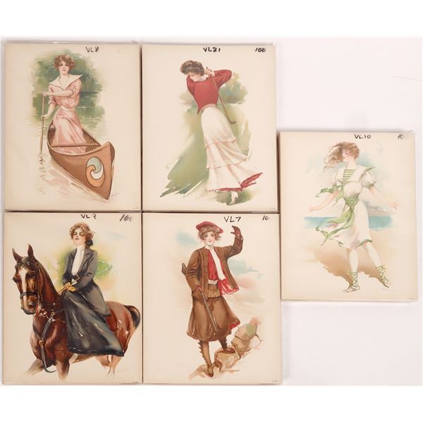 Sportswomen Prints by Gray Litho, 500 [166701]