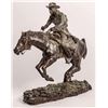 Image 1 : Cowboy and his Horse a Bronze by Stellon Art Foundry [162507]