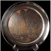 Image 1 : Damascene 11" Silver Plate - The San Francisco Earthquake [163543]