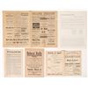 Image 1 : Montana Broadsides and Handbills [165350]