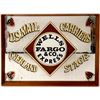 Image 1 : Wells Fargo & Co Express Reverse Glass Framed Commemorative Mirror [167433]