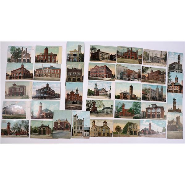 Early Firehouse Postcards, Northeast States - 34 [163508]