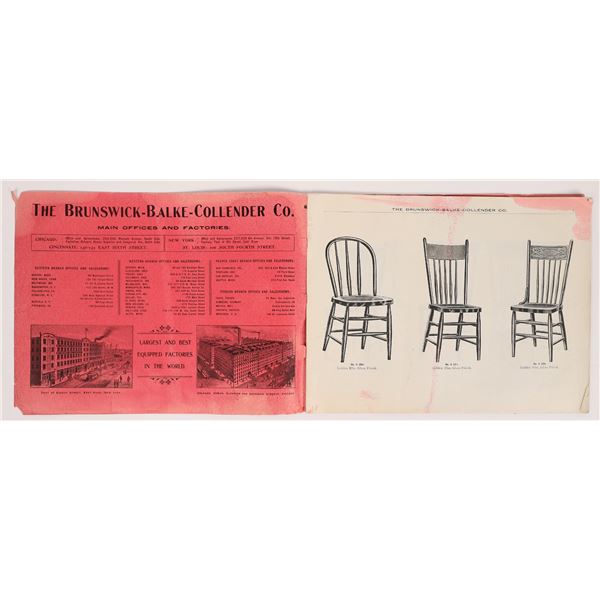 Brunswick-Balke-Collendor Co. Chair Catalog [167835]