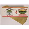 Image 1 : Mayfield Early June Peas Can Labels ~500 [166451]