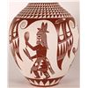 Image 2 : Nice Native American Signed Brown and White Pot by Lucario [164175]