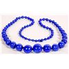 Image 1 : Faux Lapis Lazuli Necklace [124886]