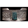 Image 2 : Stippled Sterling Sand Cast Cuff [124889]