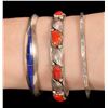 Image 1 : Vintage Sterling Silver Bracelets [124890]