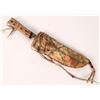 Image 2 : Beaded and Painted Knife Sheath with Knife [167382]