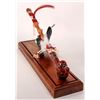 Image 2 : Eagle Claw Effigy Pipestone Pipe by Argus Dowdy [167412]