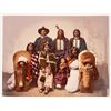 Image 1 : Ute Chief Sevara & Family Chromolitho Print [166676]