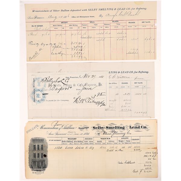 Selby Smelting & Lead Co. Assay Memorandum Group [166977]