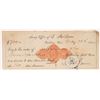 Image 1 : Assay Office of L. McLaine Revenue Check, Volcano, CA [166957]