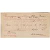 Image 1 : Carson City Mint Memorandum of Gold Bullion, 1885 [164609]