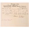 Image 1 : Pacific Mill & Mining Co./ Con. Virginia Assay Office Memorandum for Occidental Mill Sluice Bullion 
