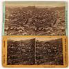Image 1 : Central City Bird's-eye View Stereoviews-Choice! (2) [123611]