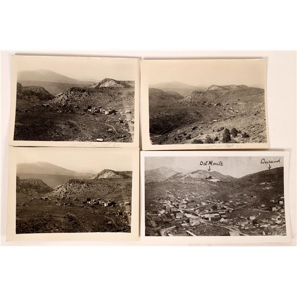 Aurora, Nevada Photograph Group incl. Three NE Johnson [164652