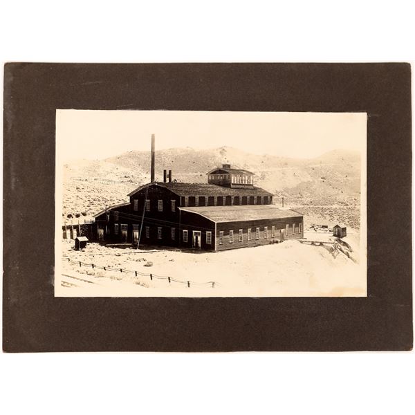 Combination Shaft, Virginia City, Nevada, Mounted Photograph [164658]