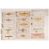 Image 1 : Virginia City, Nevada Mining Check Collection -- All Different -- Key Figures [167074]