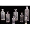 Image 2 : W R Samson Druggist Bottles, 7 Different [164992]
