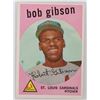 Image 1 : 1959 Topps Bob Gibson High Number Card in Extremely Nice Condition [165375]