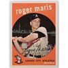 Image 1 : 1959 Topps Roger Maris Card in Extremely nice Condition [165368]