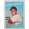Image 1 : 1959 Topps Stan Musial Card in Extremely Nice Condition [165367]