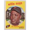 Image 1 : 1959 Topps Willie Mays in Extremely Nice Condition [165371]