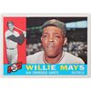 Image 1 : 1960 Topps Baseball; Willie Mays!!! [164735]