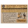 Image 2 : 1960 Topps Baseball; Willie McCovey Rookie All Star Card [164745]