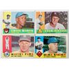 Image 1 : 1960 Topps Baseball; Premier Group of Four Players [164731]
