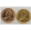 Image 1 : 1904 Gold $1 Lewis & Clark, Two Pieces [166557]
