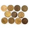 Image 1 : 1849 Liberty Head/Miner Gaming Counters [167677]