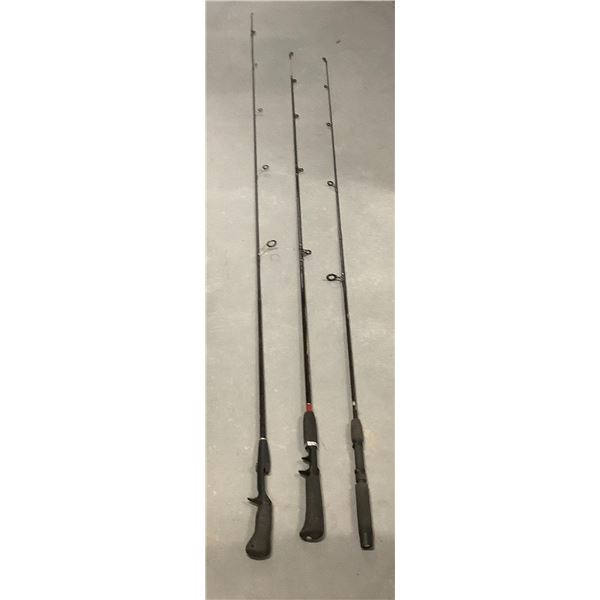 Assorted Fishing Rods X 3