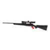 Image 2 : Mossberg Patriot Bolt Action Rifle 270 Win  22" Fluted Barrel Black Stock With Vortex Scope, New