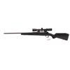 Image 2 : Savage 110 Apex Hunter XP Bolt Action Rifle 243 Win 22" Barrel Black With Vortex 3-9X40 Scope, New