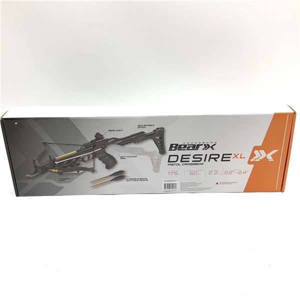 Bear Archery Desire XL Pistol Crossbow, New