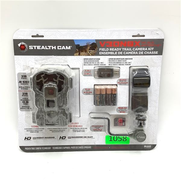 Stealth Cam V30NGX Field Ready Trail Camera Kit