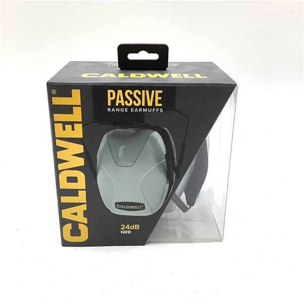 Caldwell Passive 24 dB Noise Reduction Rating Ear Muffs, New