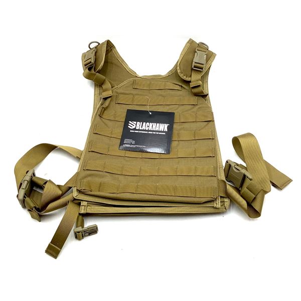 BlackHawk Lightweight Plate Carrier Harness Size Lg/ XLg, CT, New