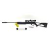 Image 2 : Umarex Surge .177 Cal Break Action Pellet Rifle 18.7" Barrel Black With 4X32 Scope 490 FPS, New