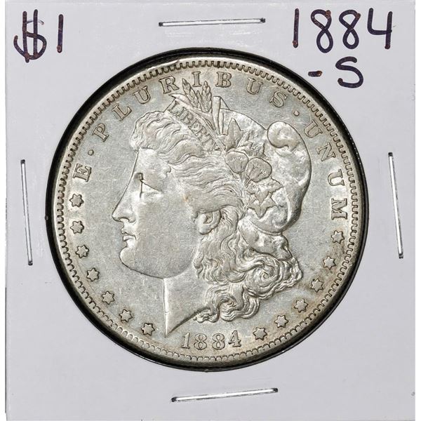 1884-S $1 Morgan Silver Dollar Coin