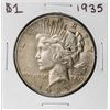 Image 1 : 1935 $1 Peace Silver Dollar Coin