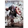 Image 1 : Marvel Comics "Captain America #615" Limited Edition Giclee On Canvas